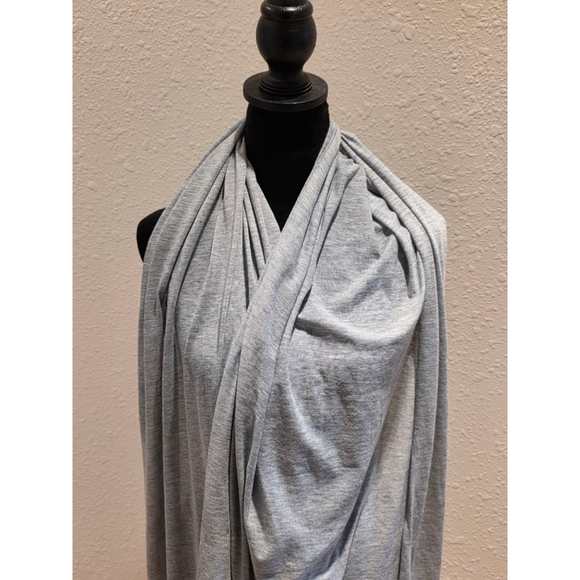 Women's Jenni Heather Gray One Size Scarf & Wrap - Picture 3 of 11